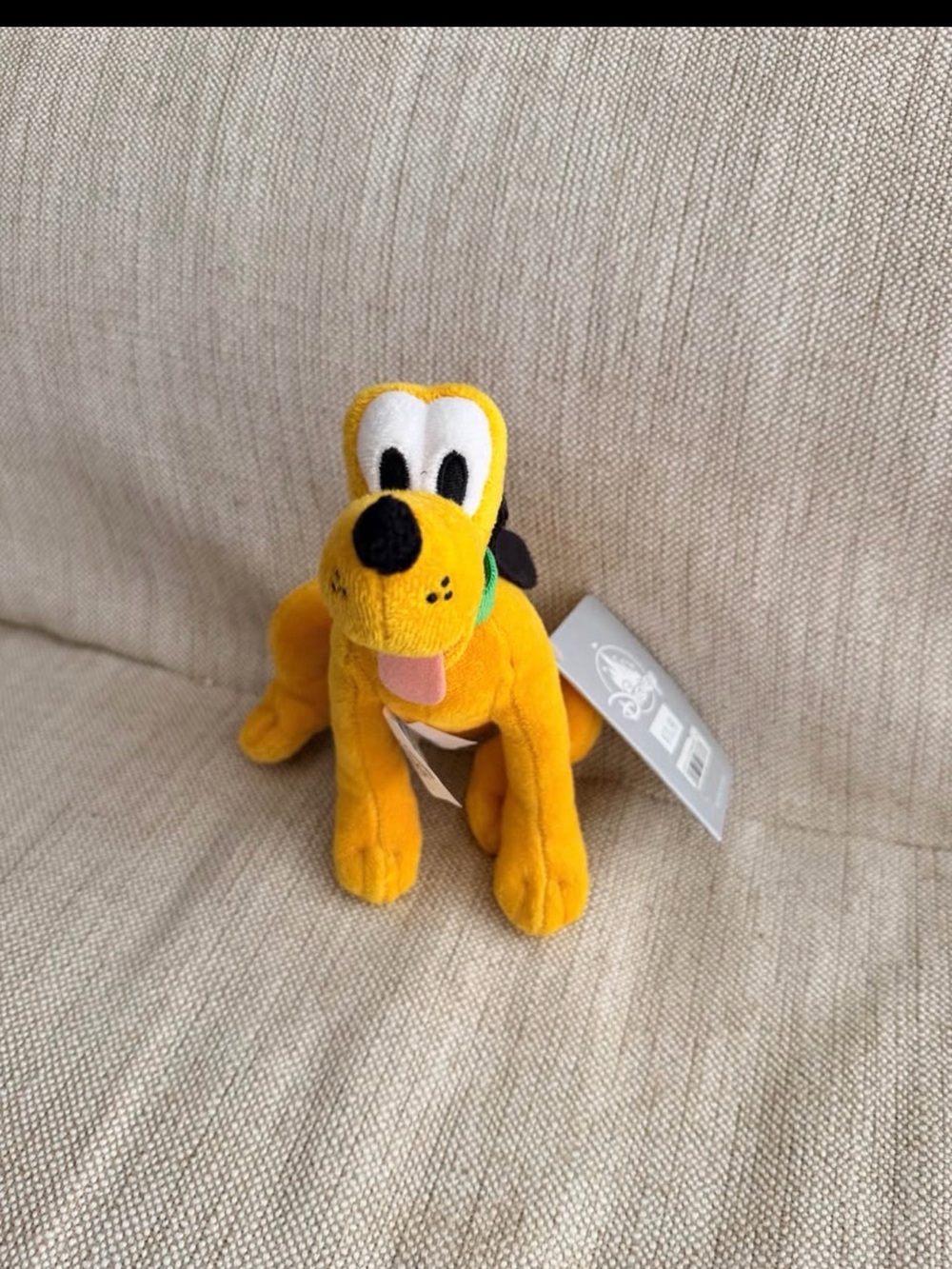Disney Yellow Pluto Plush Dog Toy